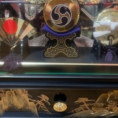 お値下げ【男の子お祝い】五月人形　大将飾りの画像