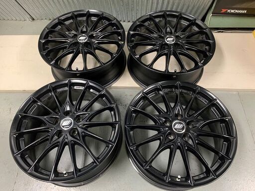 WORK★VWポロ　専用　９N　6R　IMPORT LABEL 01F 17×7J　5H100　＋45　ワーク　インポートレーベル