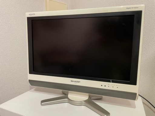 【中古】SHARP 20V型ワイド液晶テレビ
