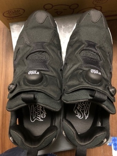リーボック インスタ ポンプ フューリー OG BLACK/WHITE