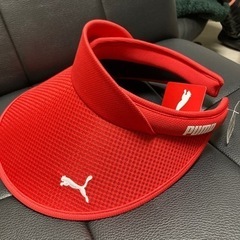 レディース　PUMAタグ付き新品未使用サンバイザー