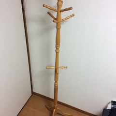 コートハンガー 木製 高さ183cm