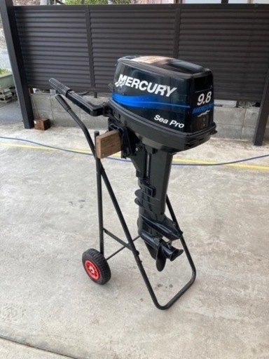 船外機　マーキュリー　9.8馬力　 2st