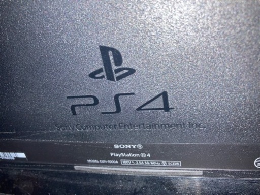 PS4本体　電源、HDMI、新古コントローラー、充電器