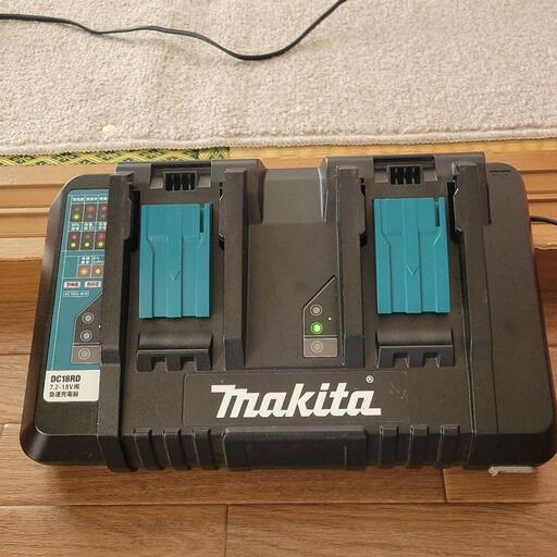 マキタ正規品 ダブル充電器 状態◎
