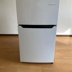 2ドア冷凍冷蔵庫