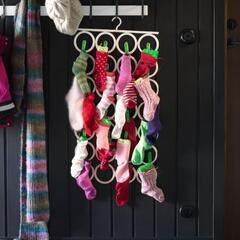 イケア　IKEA　衣類収納　ハンガー　スカーフ　ネクタイの画像