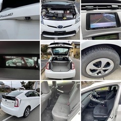 トヨタ プリウス 1.8 S  低走行！ナビ★TV★2年車検付き★Bカメラ の画像