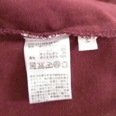 ボルドー ワインレッドGU スタッズ チュニックの画像