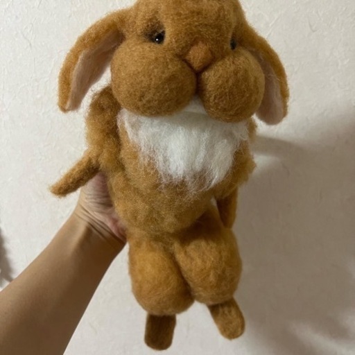 羊毛フェルトうさぎ