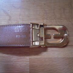 グッチ　ベルト　男性用　の画像
