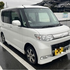(売約)H20 ダイハツタント 車検長い 自走可能 事故現状