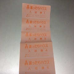 ☆湯ったりハウス 5枚セット/120円 枚数は相談可☆