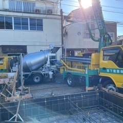 ミキサー車運転手　コンクリート圧送工 経験問わず 高収入の画像