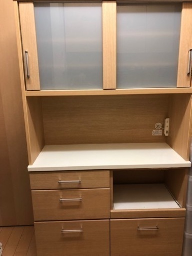 【値下げ】10000円→8000円　ニトリ　食器棚