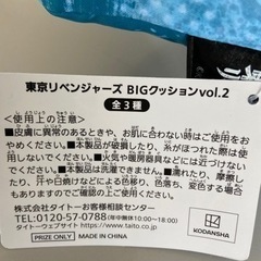 松野千冬　東京リベンジャーズ　BIGクッションvol 2 の画像