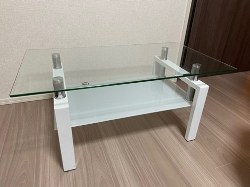 (値下げしました) ガラステーブル