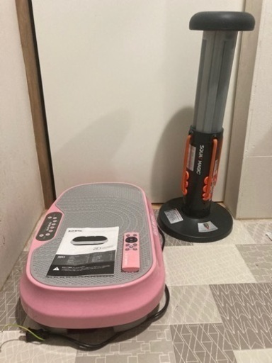 振動マシン\u0026スクワットマジックセット