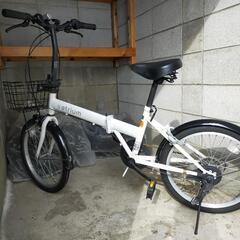 【取引予定者決定済】折りたたみ自転車【20型】★引渡3/26〜3/30
