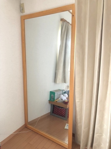 大きい鏡　稽古用