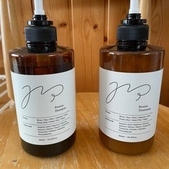 プロテインシャンプー＆トリートメントセット(一度のみ使用)