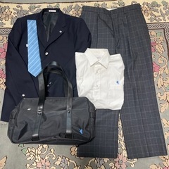 【お話中】クラーク記念国際高等学校★男子制服★冬服★