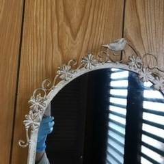 お値下げしました。アンティーク調鏡の画像