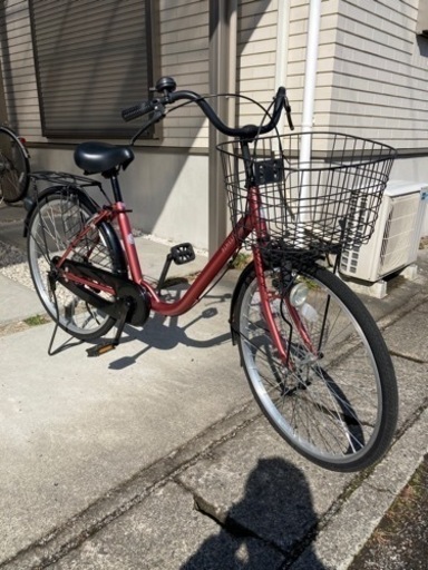 自転車　サカモトアルメリアピンク24インチ