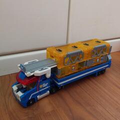 トミカ　ハイパーブルーポリス　コンテナキャリアカーの画像
