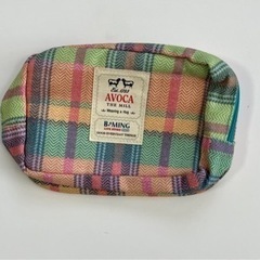 AVOCA BEAMS Wネーム ポーチ雑誌付録　非売品　入手困...
