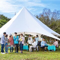髪色・髪型自由＆ピアスOKのBBQ CANVAS庄内緑地運営スタッフの画像