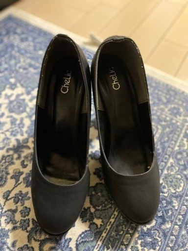 CheLic パンプス BK 24.5
