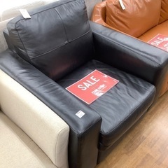 IKEA 1人掛けソファー ブラック SKOGABY