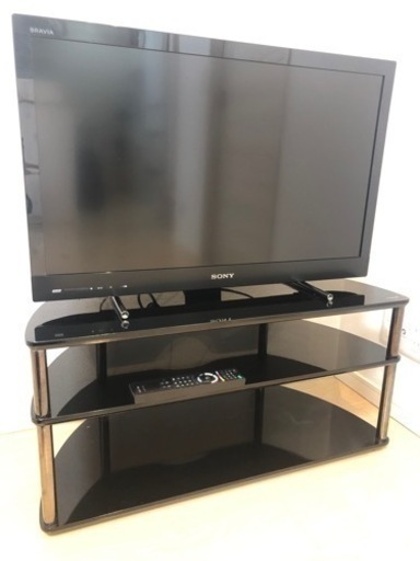 【録画可能】SONY 32型テレビ　BRAVIA【テレビ台付き】