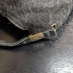 ロゴ刺繍入りキャップ　黒の画像