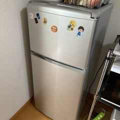 冷蔵庫 2ドアの画像