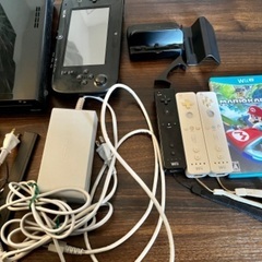 【wii U一式、マリオカート 、リモコン3つ付き】Ninten...