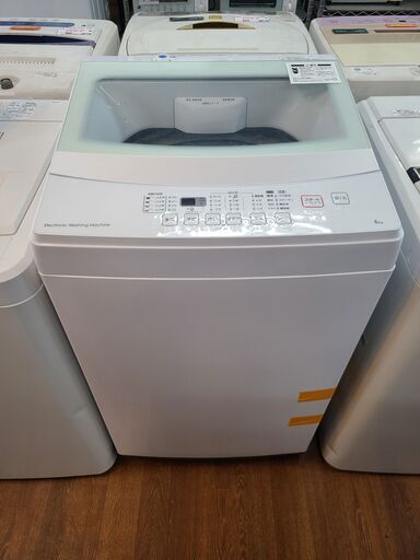 お買い得品‼　●7154●　☆新生活応援☆　ニトリ　洗濯機　NTR60　2019年製　6.0㎏　【リサイクルショップどりーむ天保山店】