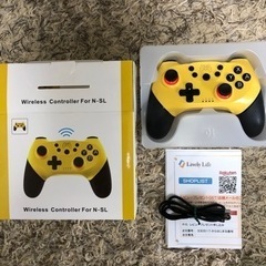 中古switchワイヤレスコントローラー