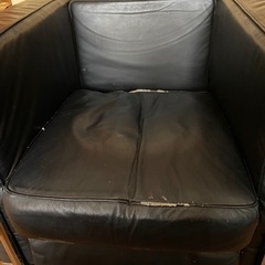 1人掛けソファ2脚の画像