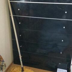 Black&White★木製タンスの画像
