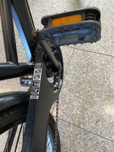 自転車ネオサージュB LEDオートライト シティサイクル ブラック　外装6段変速 