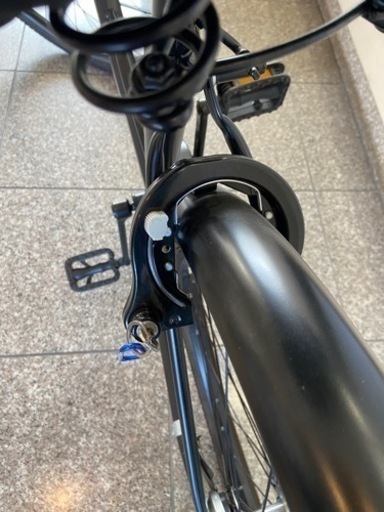 自転車ネオサージュB LEDオートライト シティサイクル ブラック　外装6段変速 