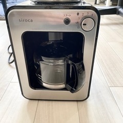 siroca（シロカ）コーヒーメーカー　ミル付きの画像