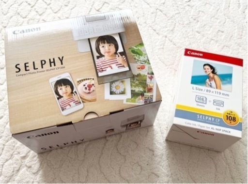 【用紙付】キャノン コンパクトプリンター SELPHY CP1300