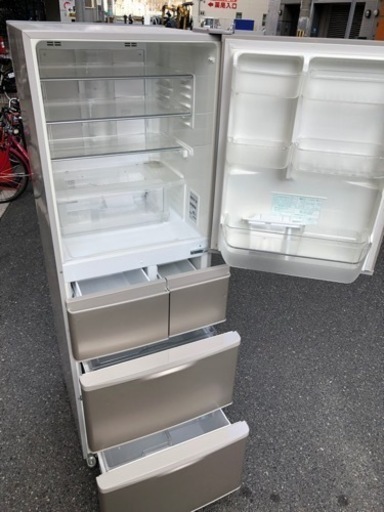 ?シャープ　411L 自動製氷機付き⁉️大阪市内配達設置無料?⭕️保証付き