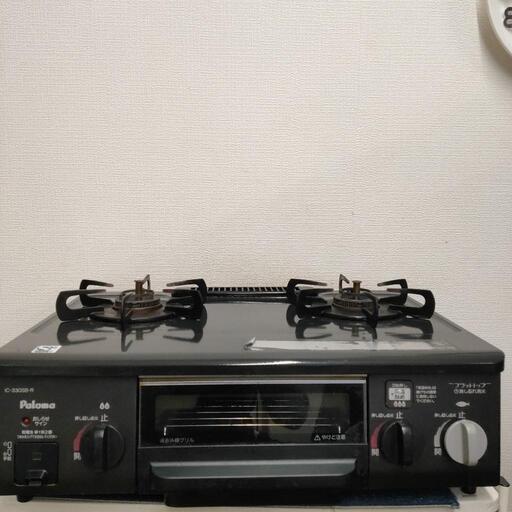 先約者様有■中古品 Paloma パロマ LPガス プロパン ガステーブル ガスコンロ IC-330SB-1R 2013年製造 ◎