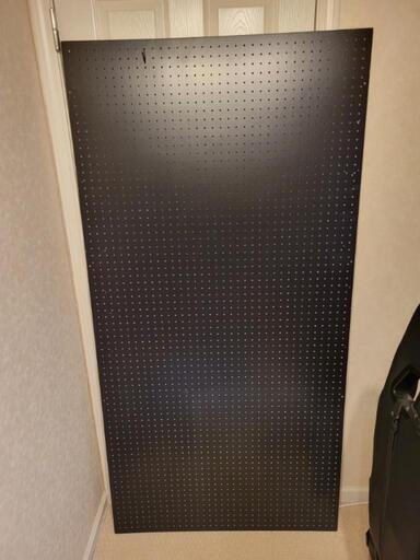 有孔ボード 183×92cm ブラック 黒 大きめ\n\n\n壁飾り　収納