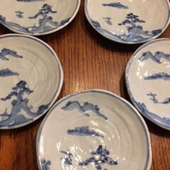 銘々皿5枚組の画像