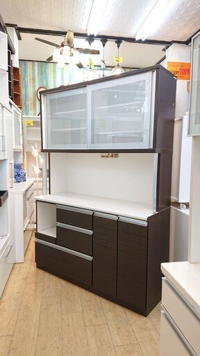 美品　ユーアイ　ソフトクローズ　キッチンカウンター　レンジ台　キャビネット 1200 家具・インテリア 美品 ユーアイ ソフトクローズ キッチン